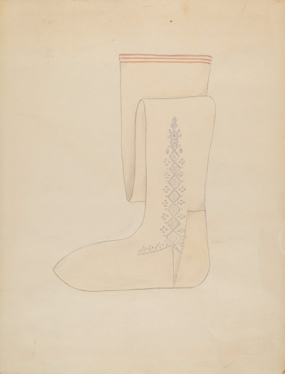 Çoraplar, c. 1936. by Margaret Concha