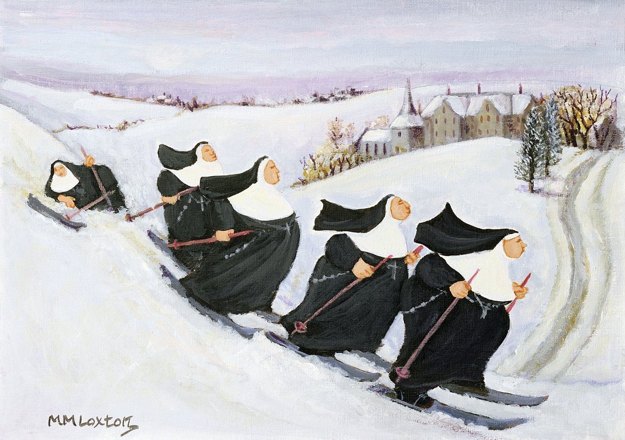 Kayak (kağıt üzerine yağlıboya) by Margaret Loxton