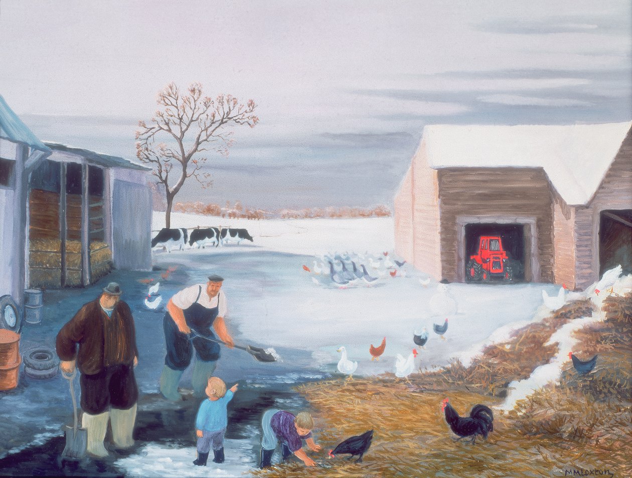 Çiftlikte Kar by Margaret Loxton