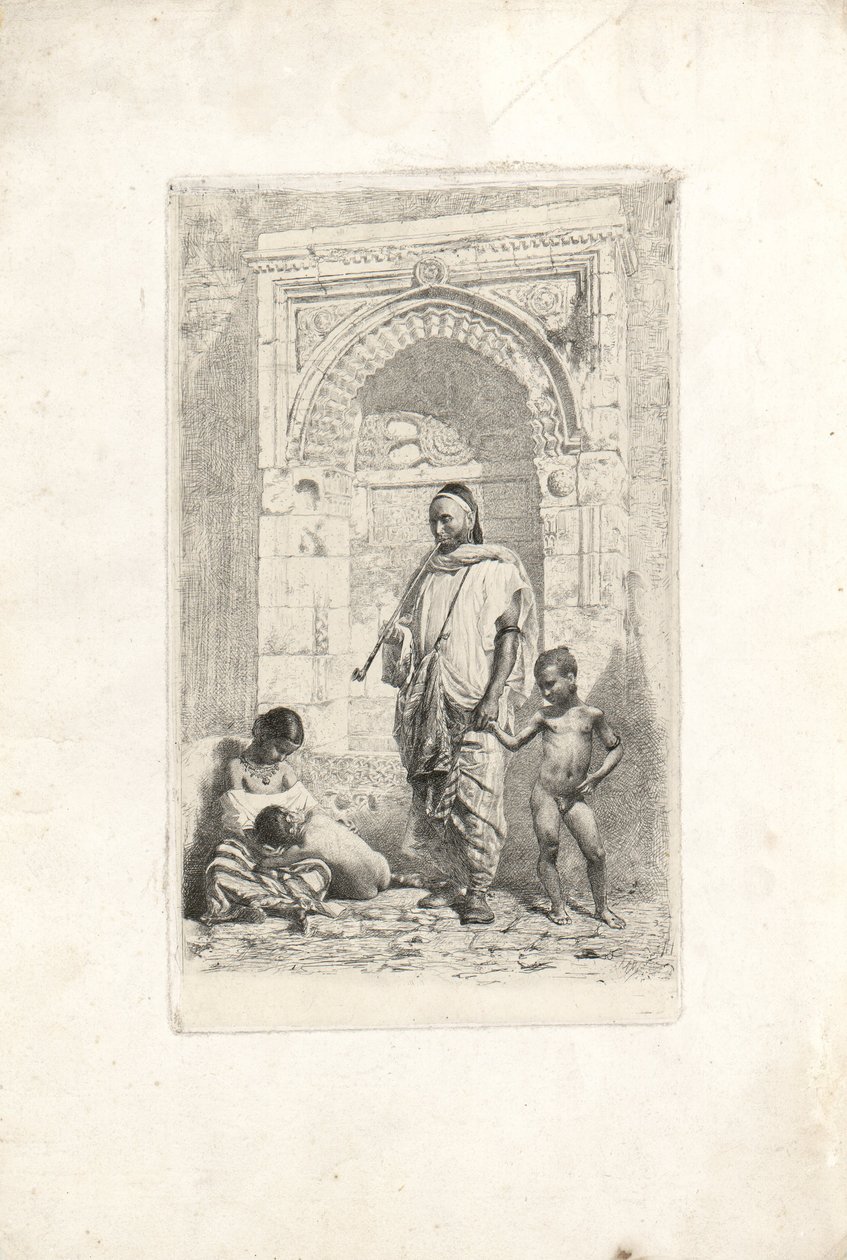 Faslı Aile by Marià Fortuny