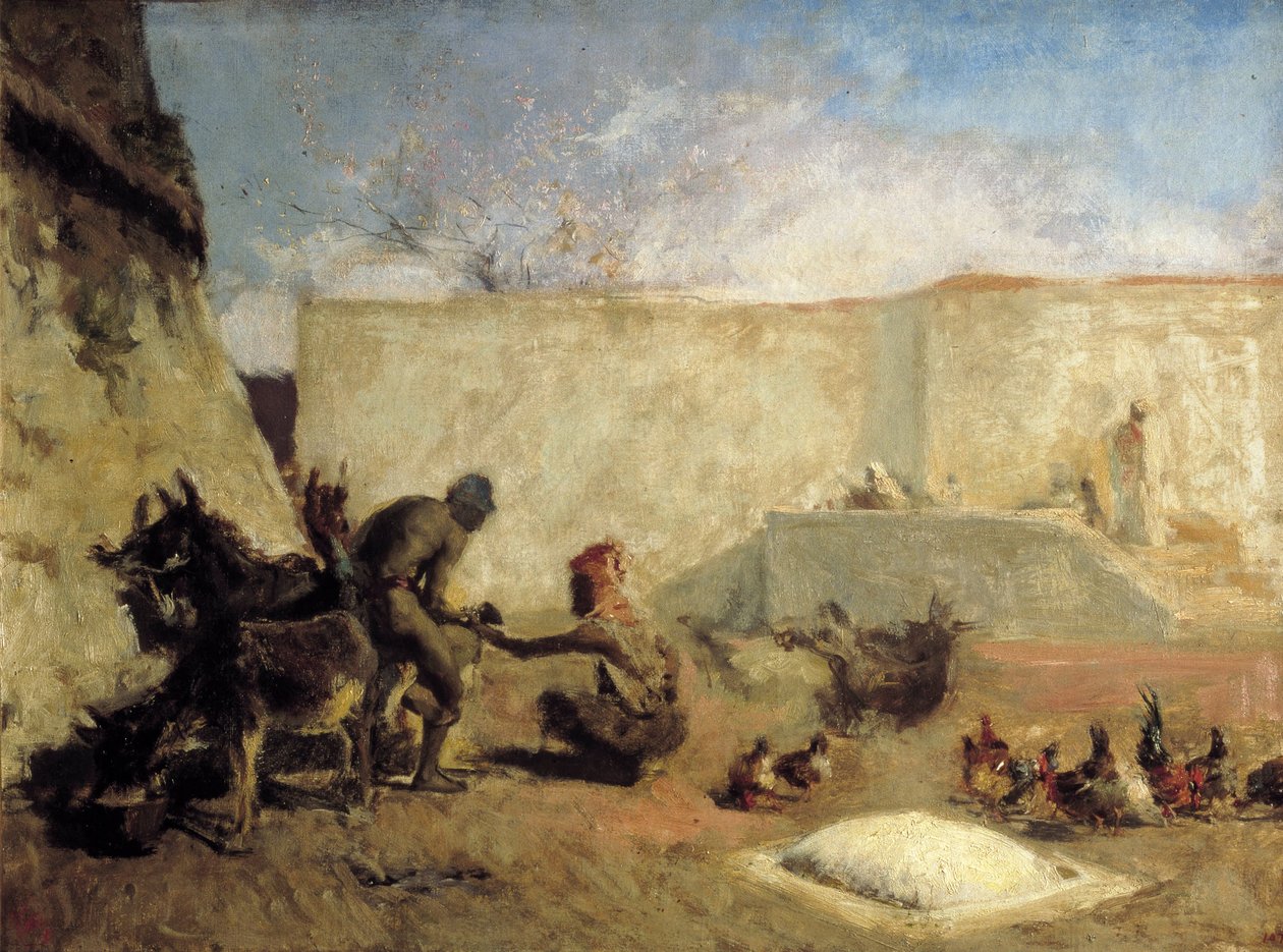 Faslı at nalı by Marià Fortuny