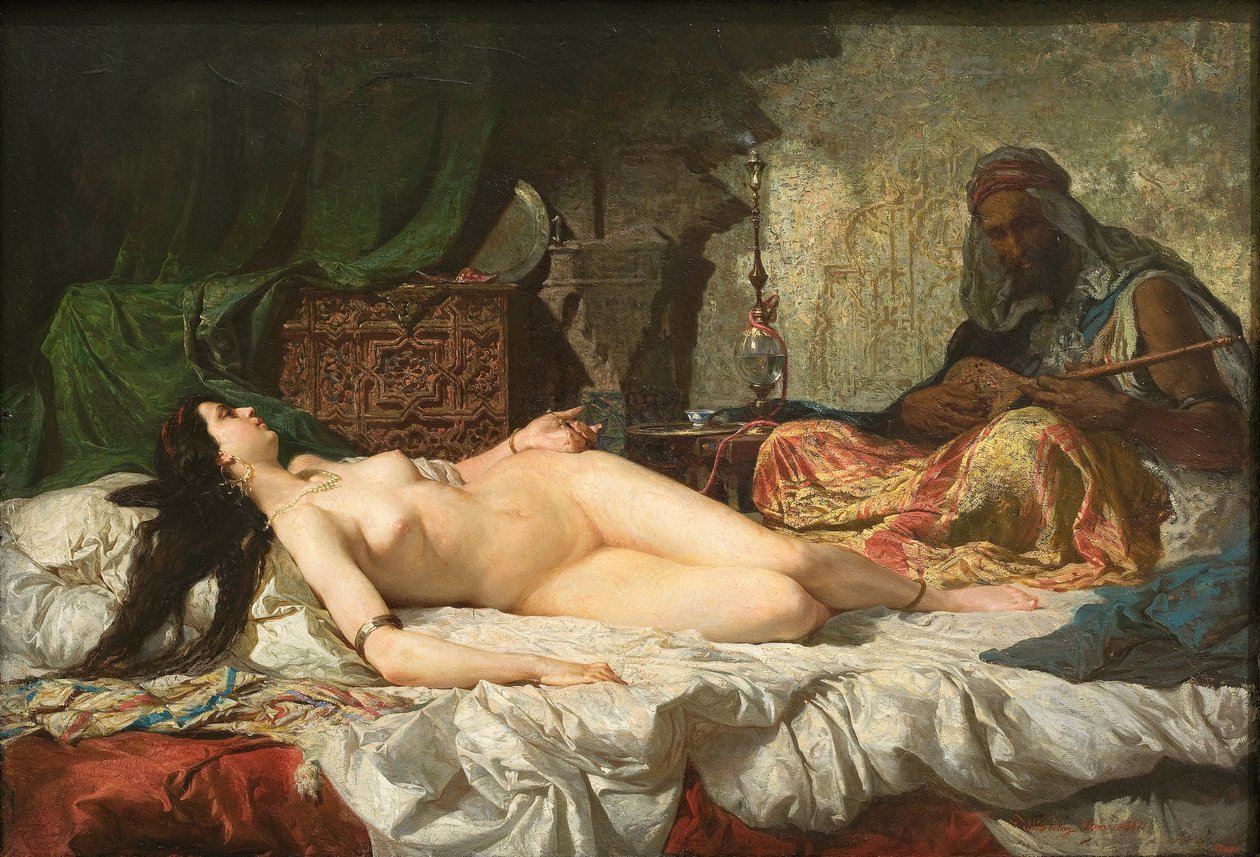 Odalık by Marià Fortuny