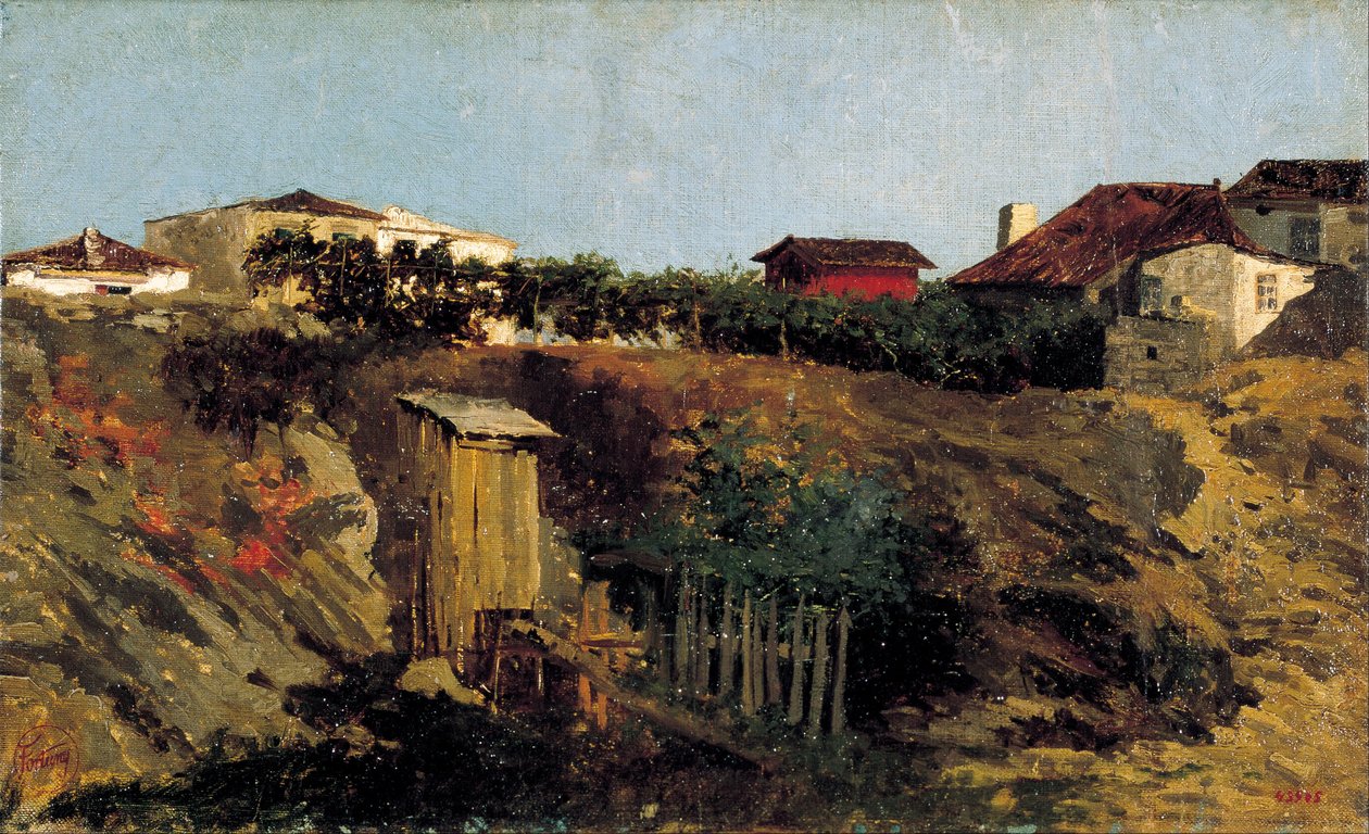 Portici Peyzaj by Marià Fortuny Marsal