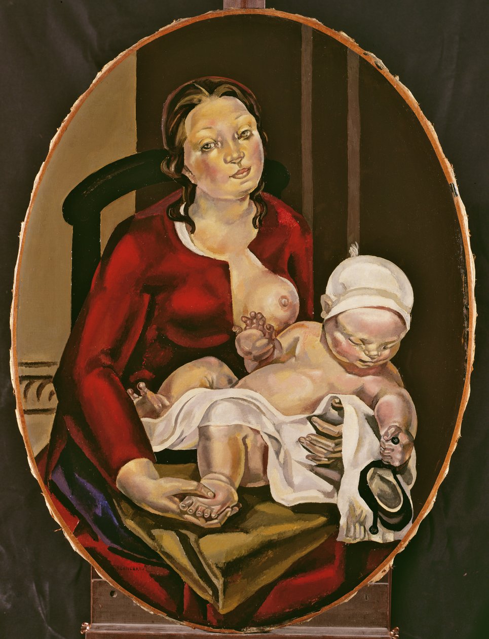 Anne ve Çocuk, c.1922 by Maria Blanchard
