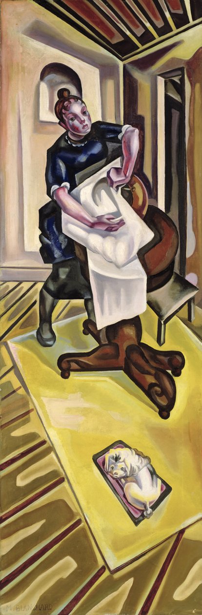 The Washing, before 1921  by Maria Blanchard