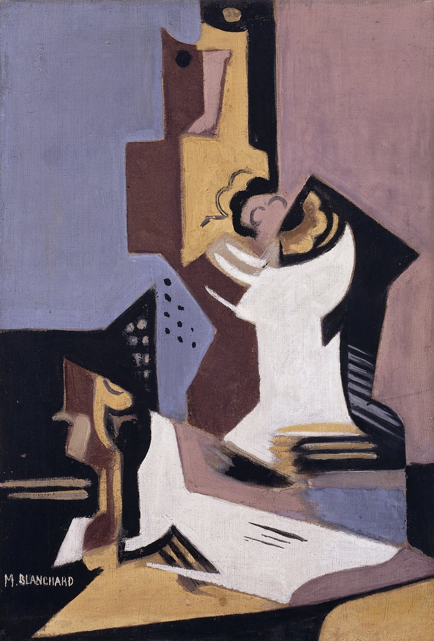 Natürmort; Doğa Morte by Maria Blanchard