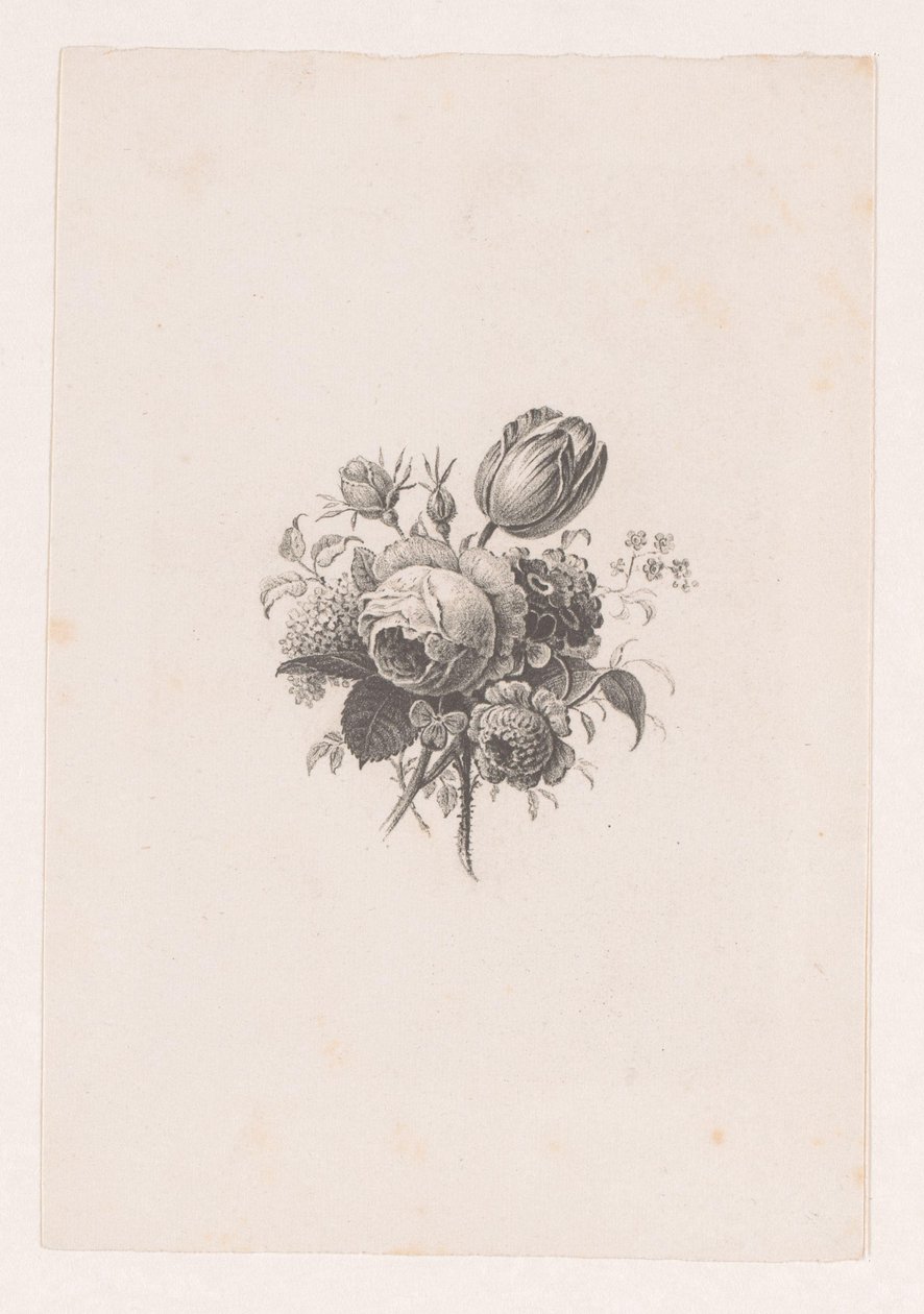 Buket by Maria Geertruida de Goeje Barbiers (attributed to)