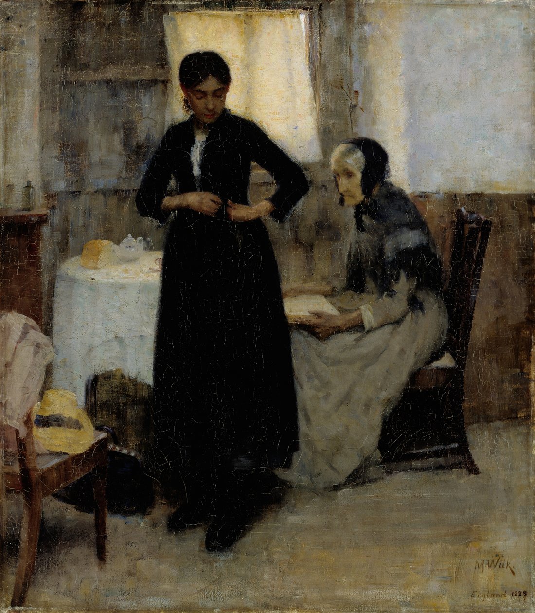 Dünyaya Çıkmak, 1889. by Maria Wiik