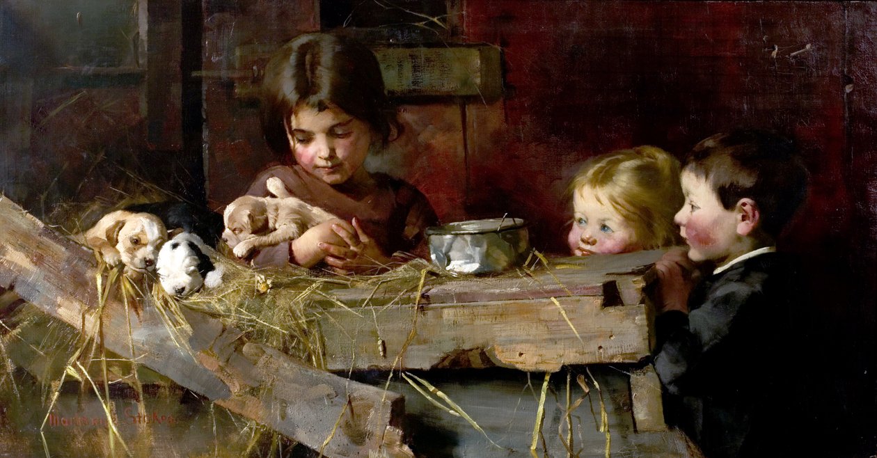 Çocukluğun Hazineleri, 1886 by Marianne Stokes