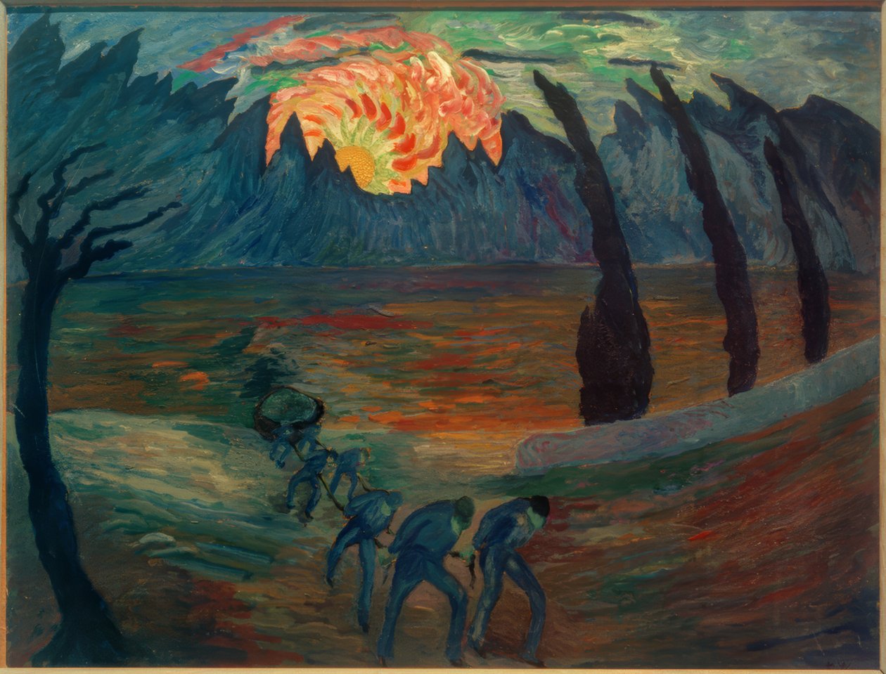 gündoğumu by Marianne von Werefkin