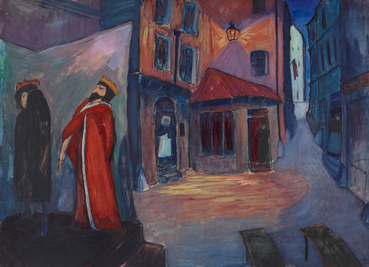 geceye doğru by Marianne von Werefkin