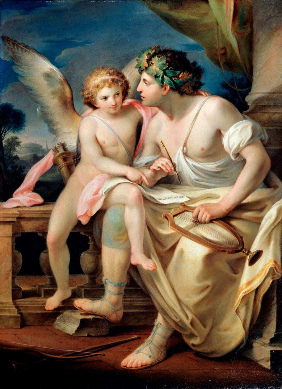 Şairler İlhamı, 1785. by Mariano Rossi
