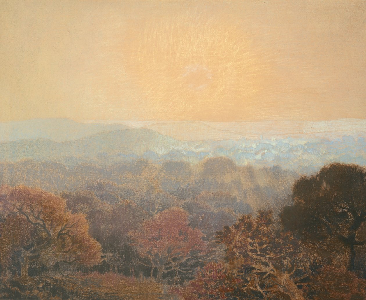 Manzara, c.1902 by Marie Auguste Emile Rene Menard