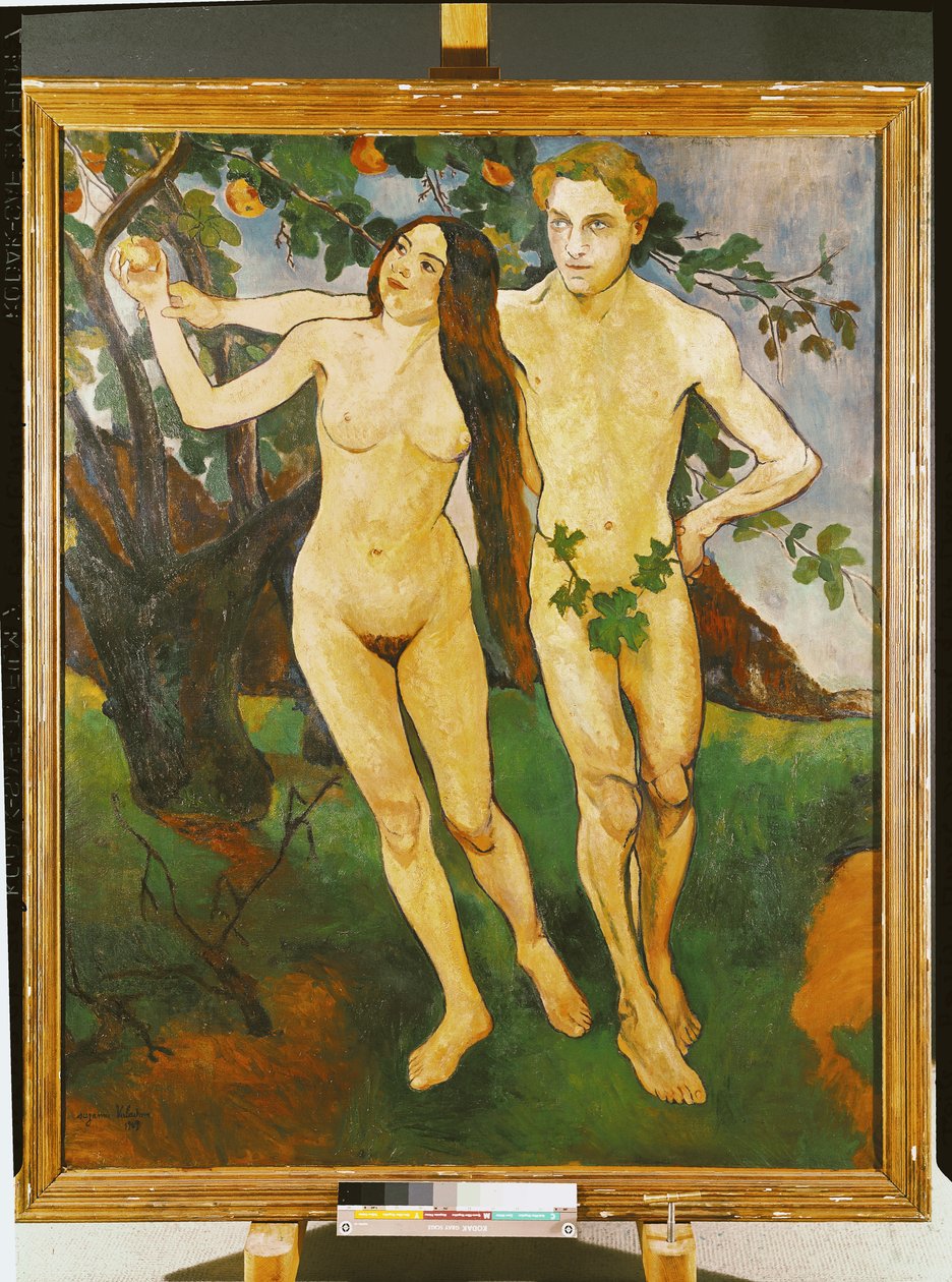 Adem ve Havva, 1909 by Marie Clementine (Suzanne) Valadon
