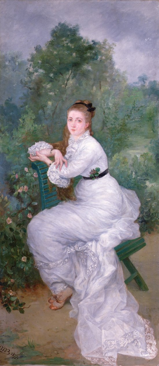 Bahçedeki Louise by Marie Bracquemond