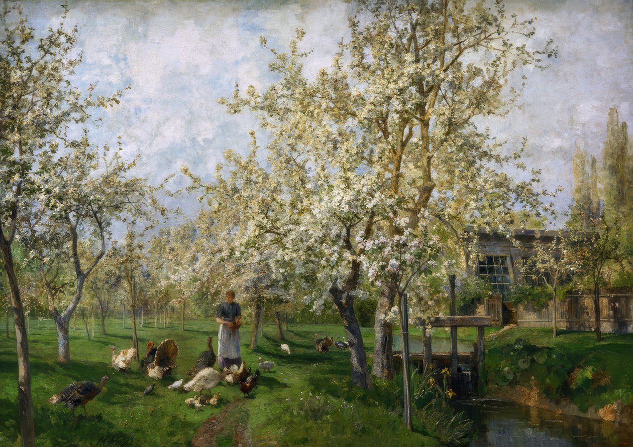 Parlak bir bahar sabahında by Marie Egner