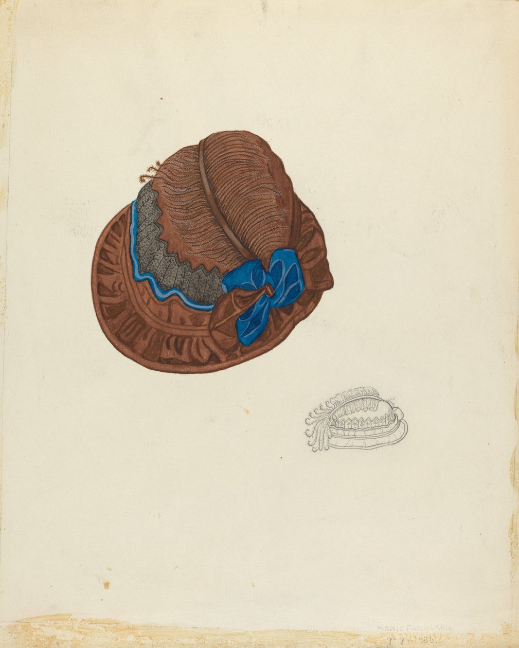 Şapka, 1936. by Marie Famularo