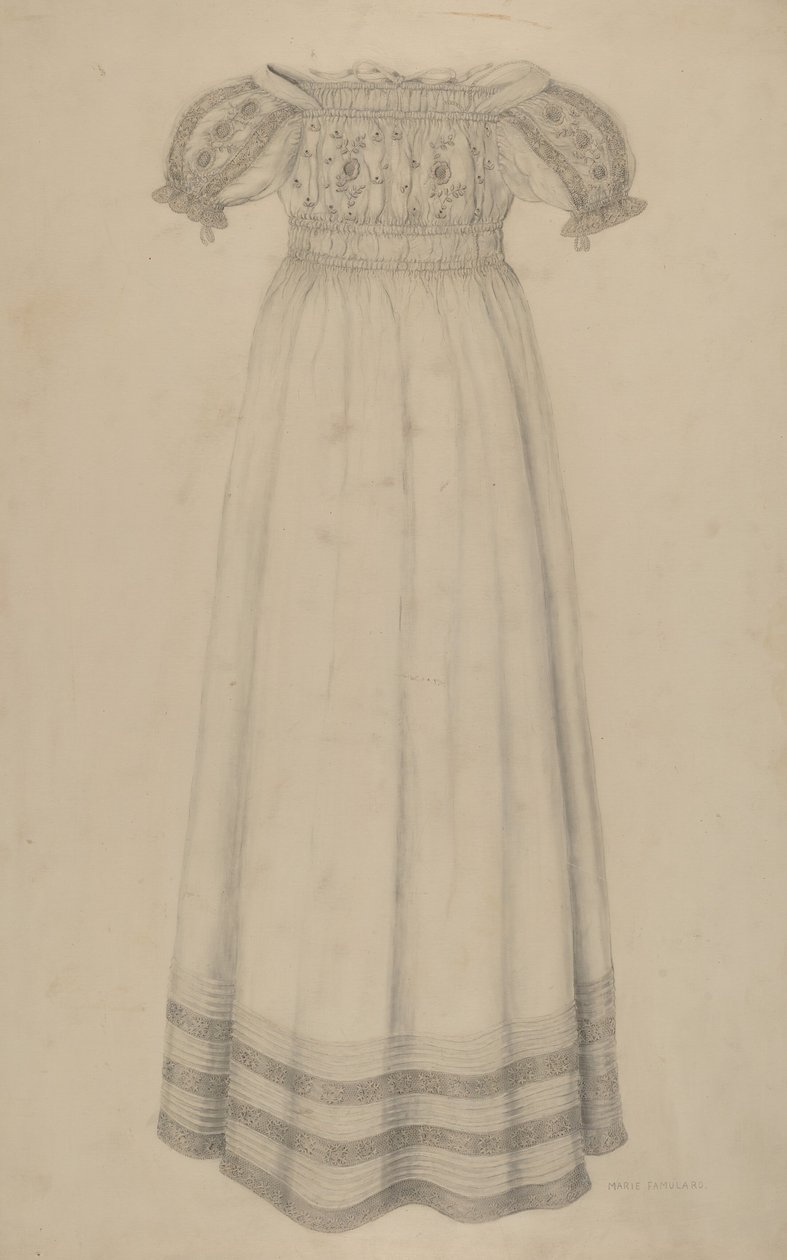 Bebek Elbisesi, c. 1938. by Marie Famularo