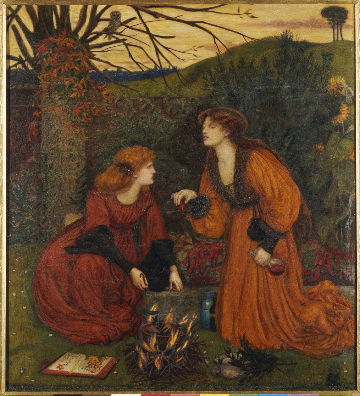 eczacılık by Marie Spartali Stillman