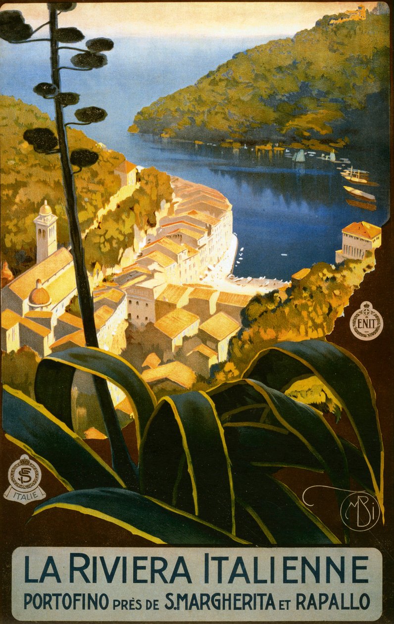 İtalyan Riviera Dergisi İlanı by Mario Borgoni