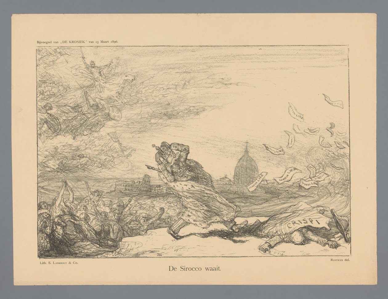 Sirocco esiyor (nesnedeki başlık) by Marius Bauer