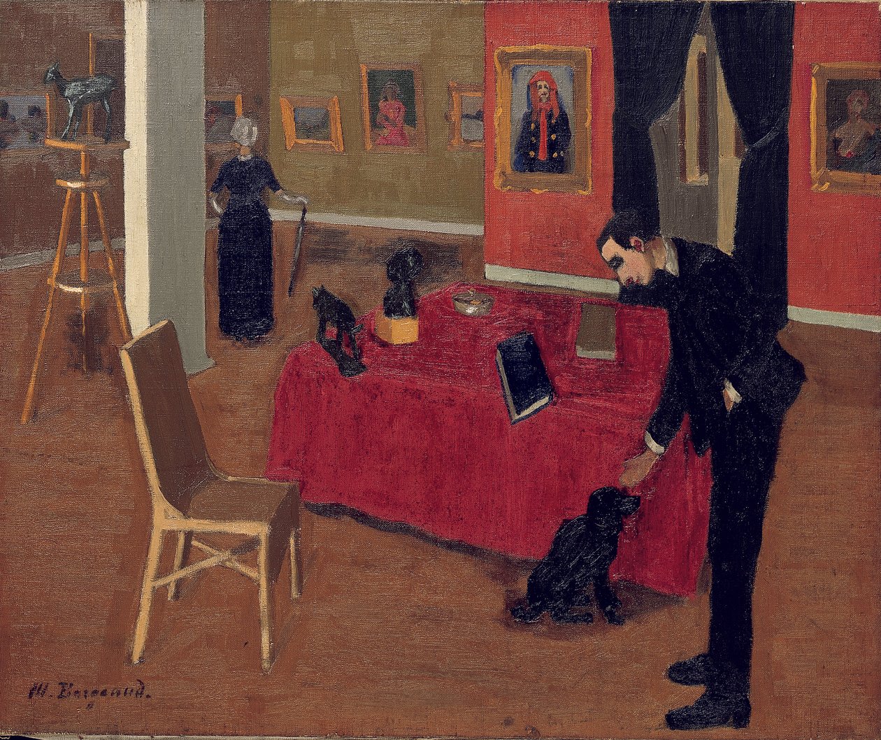 Galerie Vallotton, 1914 by Marius Borgeaud