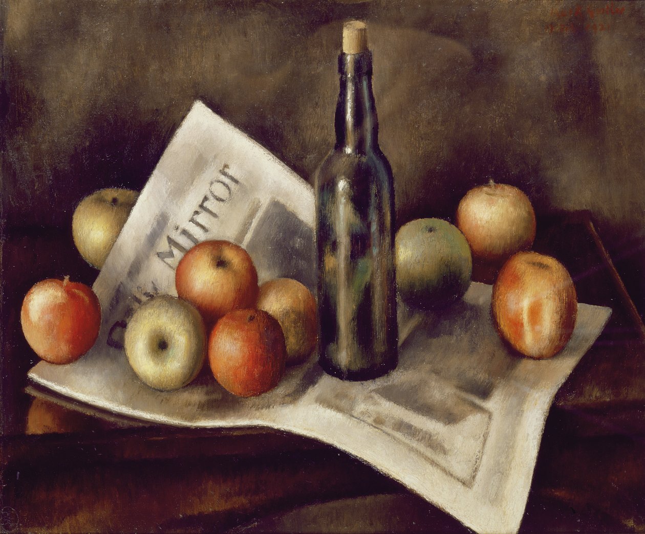 Elmalı natürmort, 1921 by Mark Gertler