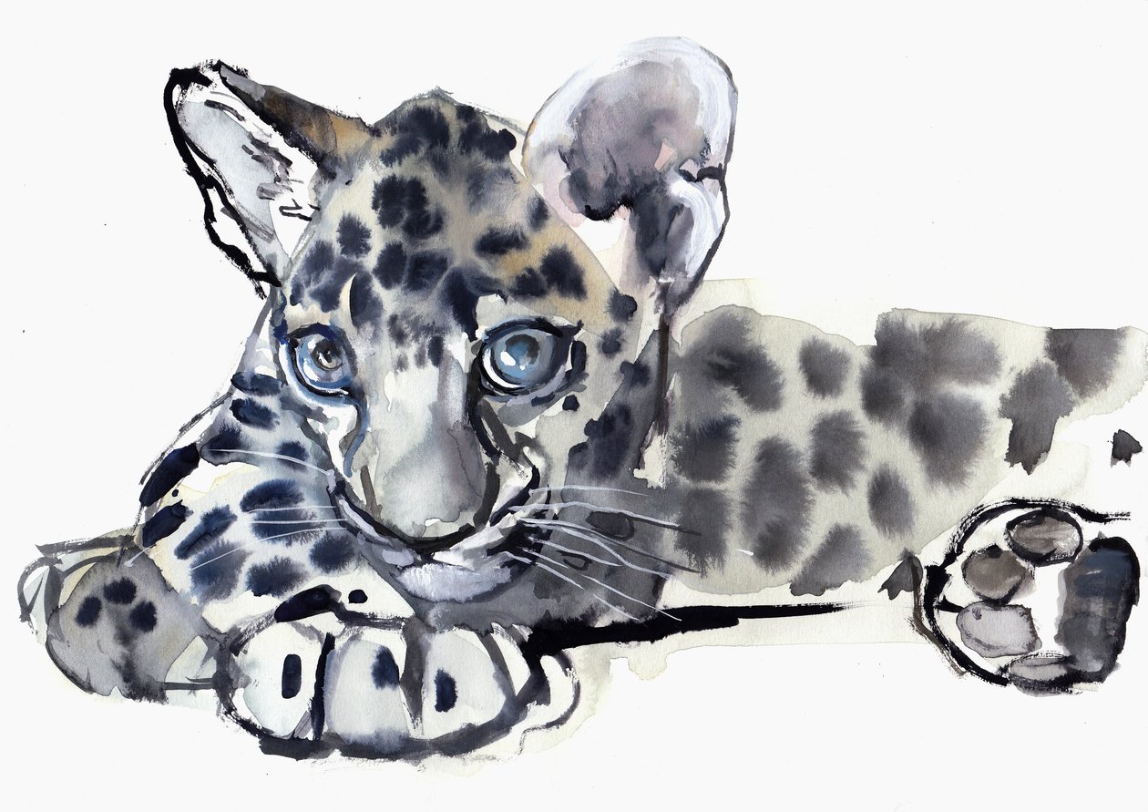 Sivilceli (Arap Leoparı Yavrusu), 2008 by Mark Adlington