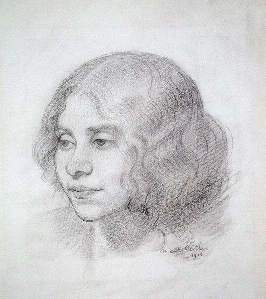 Bir Kızın Başı by Mark Gertler