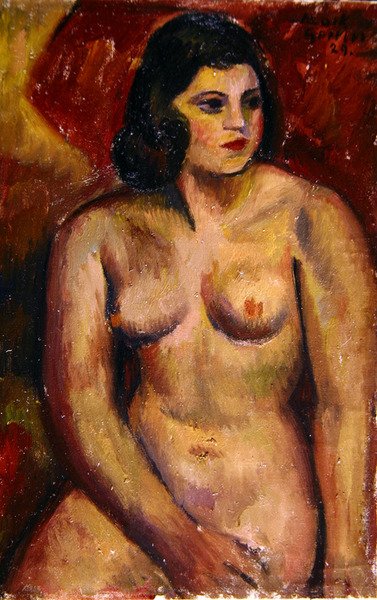 Çıplak Kadın Çalışması by Mark Gertler