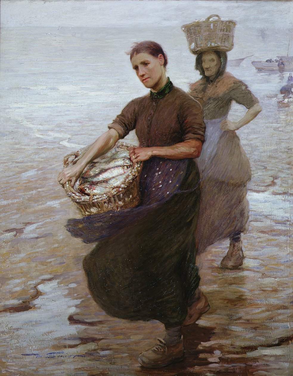 Toil (tuval üzerine yağlı boya) by Mark Senior