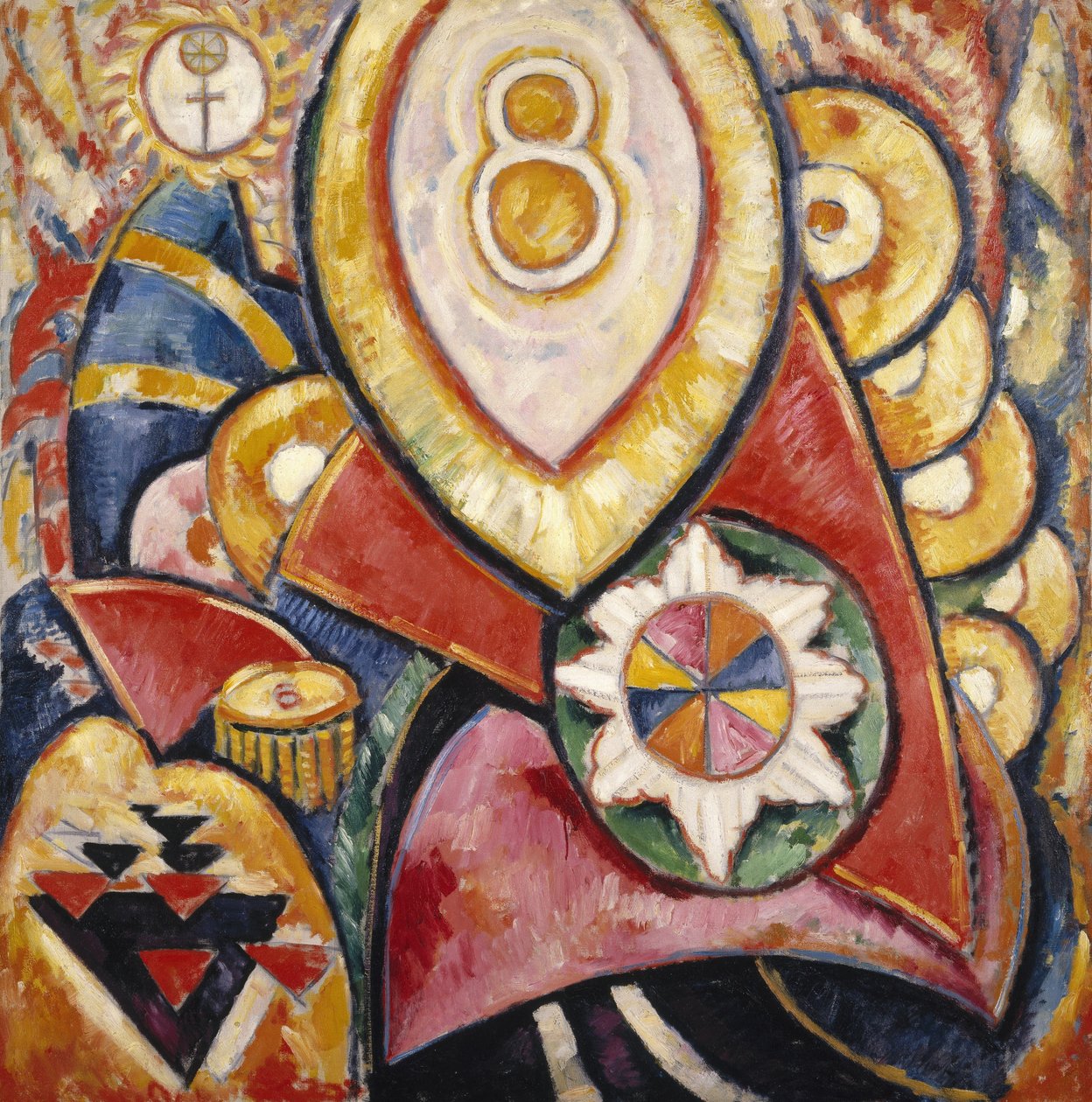 48 Numaralı Resim by Marsden Hartley