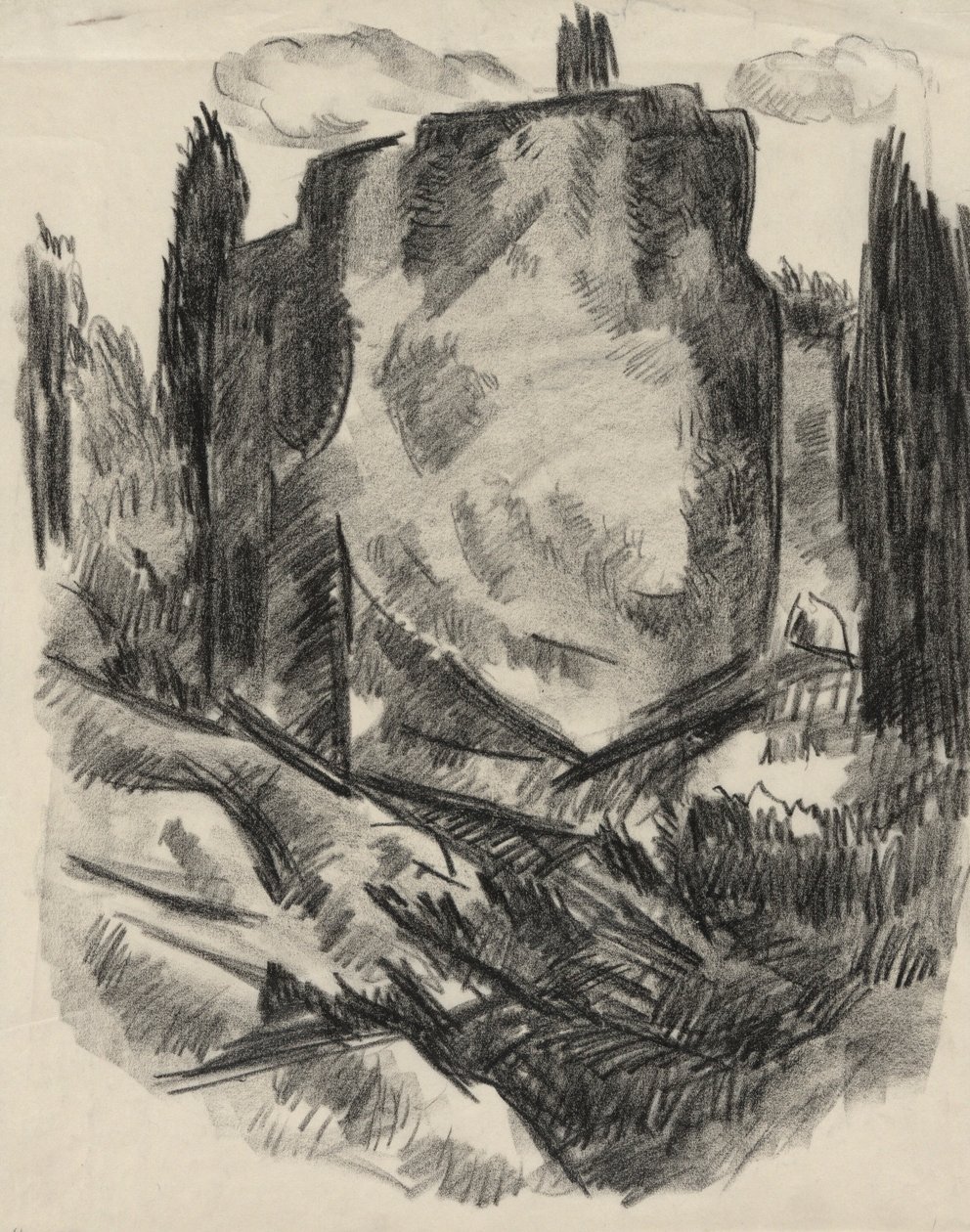 Manzara by Marsden Hartley