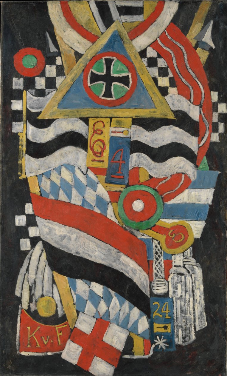 Bir Alman Subayının Portresi, 1914 by Marsden Hartley