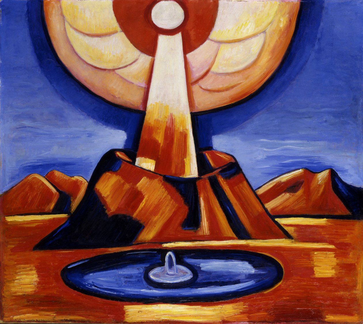 Yliaster Paracelsus, 1932. by Marsden Hartley