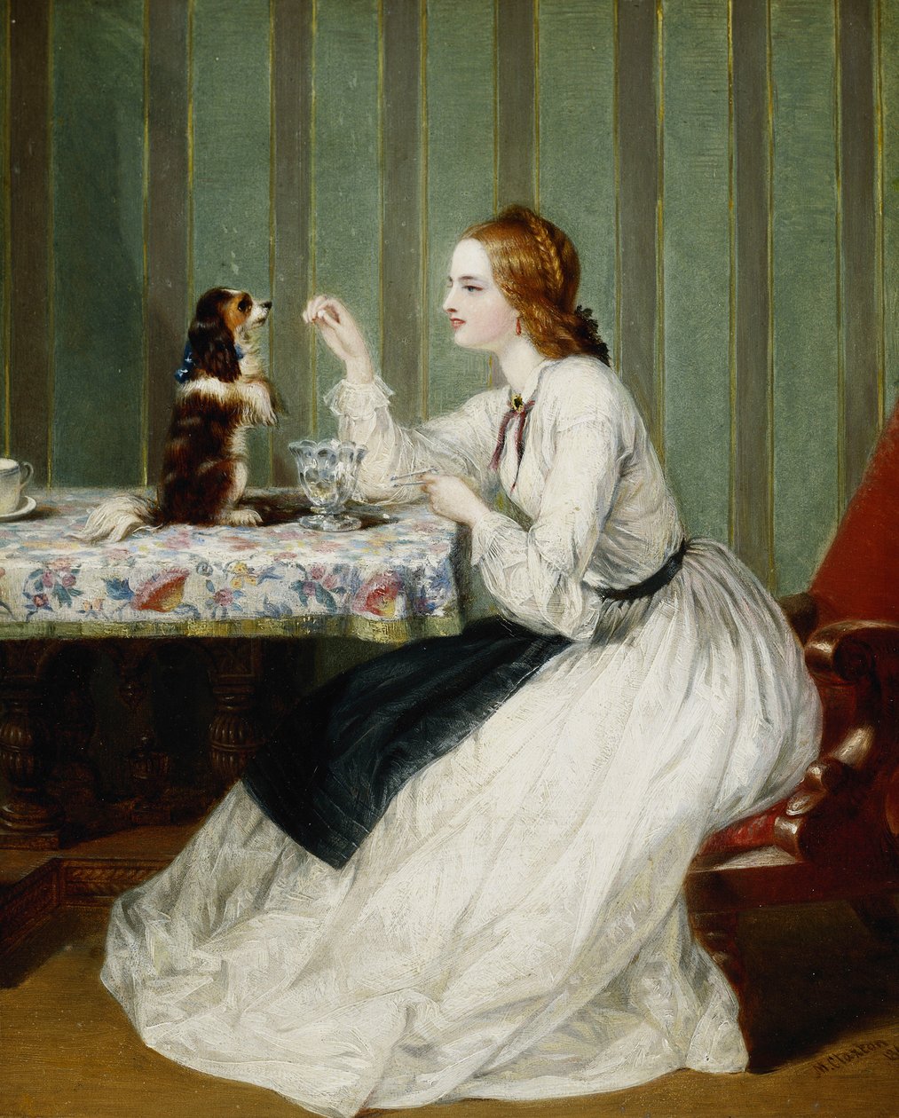 Neyse ki Alınan Bağışlar, 1862 by Marshall Claxton