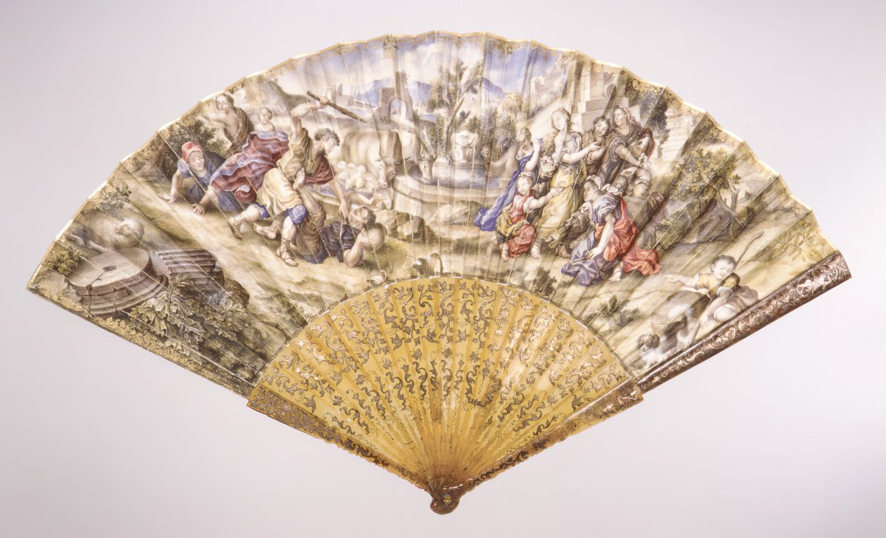 Fan, 1700-1723. by Marta Palomba