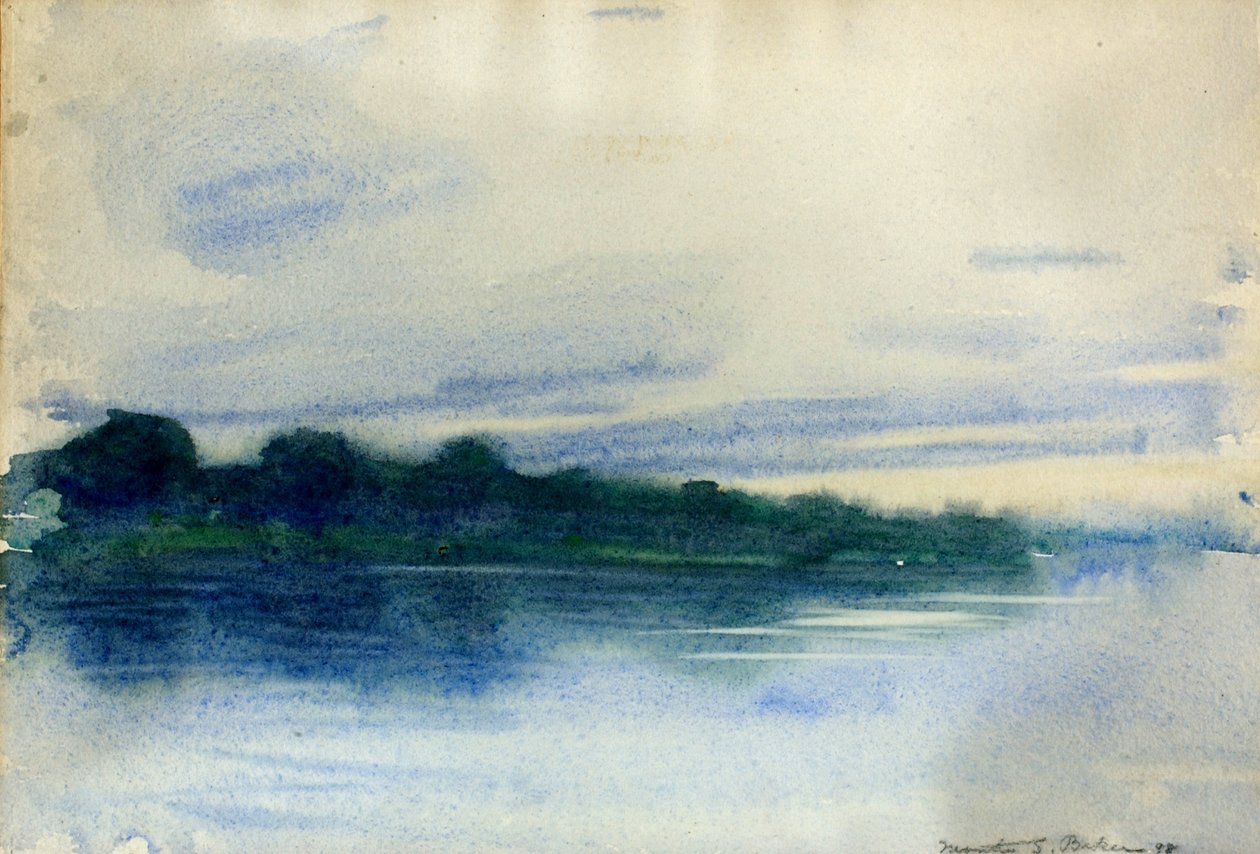alacakaranlık numarası 2 1898, 1898. by Martha Susan Baker