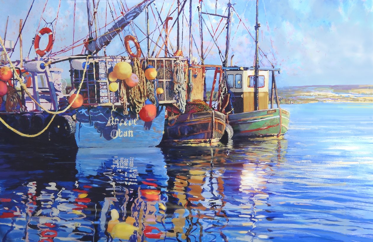 Balıkçı tekneleri, 2001 by Martin Decent