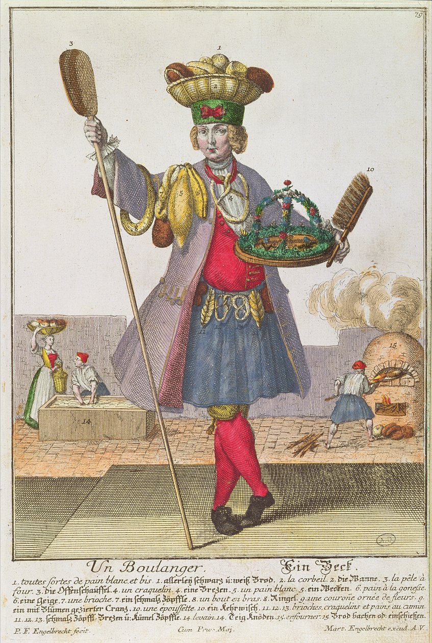 Fırıncı, c.1735 by Martin Engelbrecht
