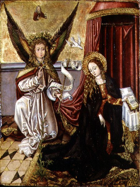 Duyuru by Martin (follower of) Schongauer