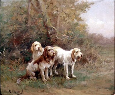 Bir Peyzajda Otterhounds by Martin Coulaud
