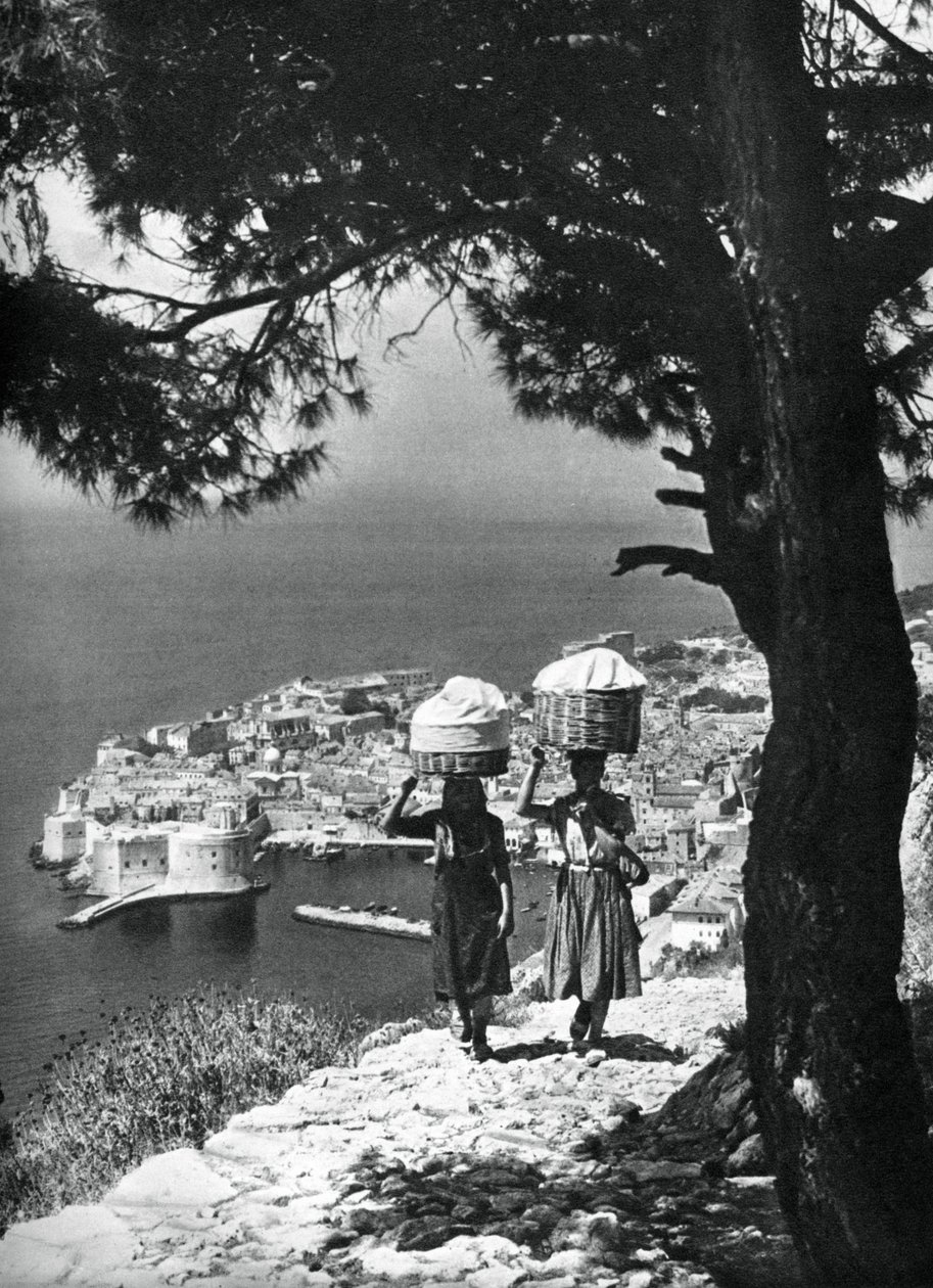 Dubrovnik, Hırvatistan, 1937 by Martin Hurlimann