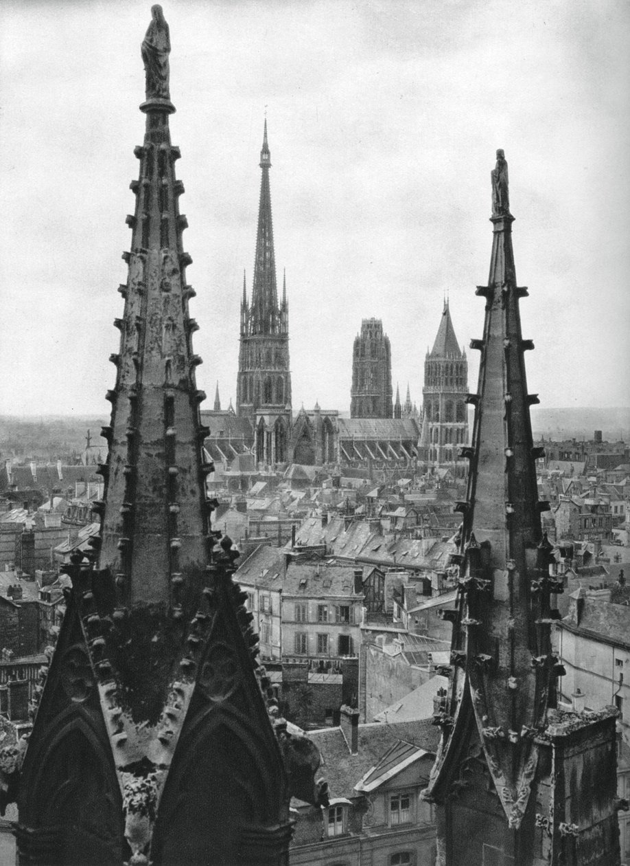 Rouen, Fransa, 1937 by Martin Hurlimann