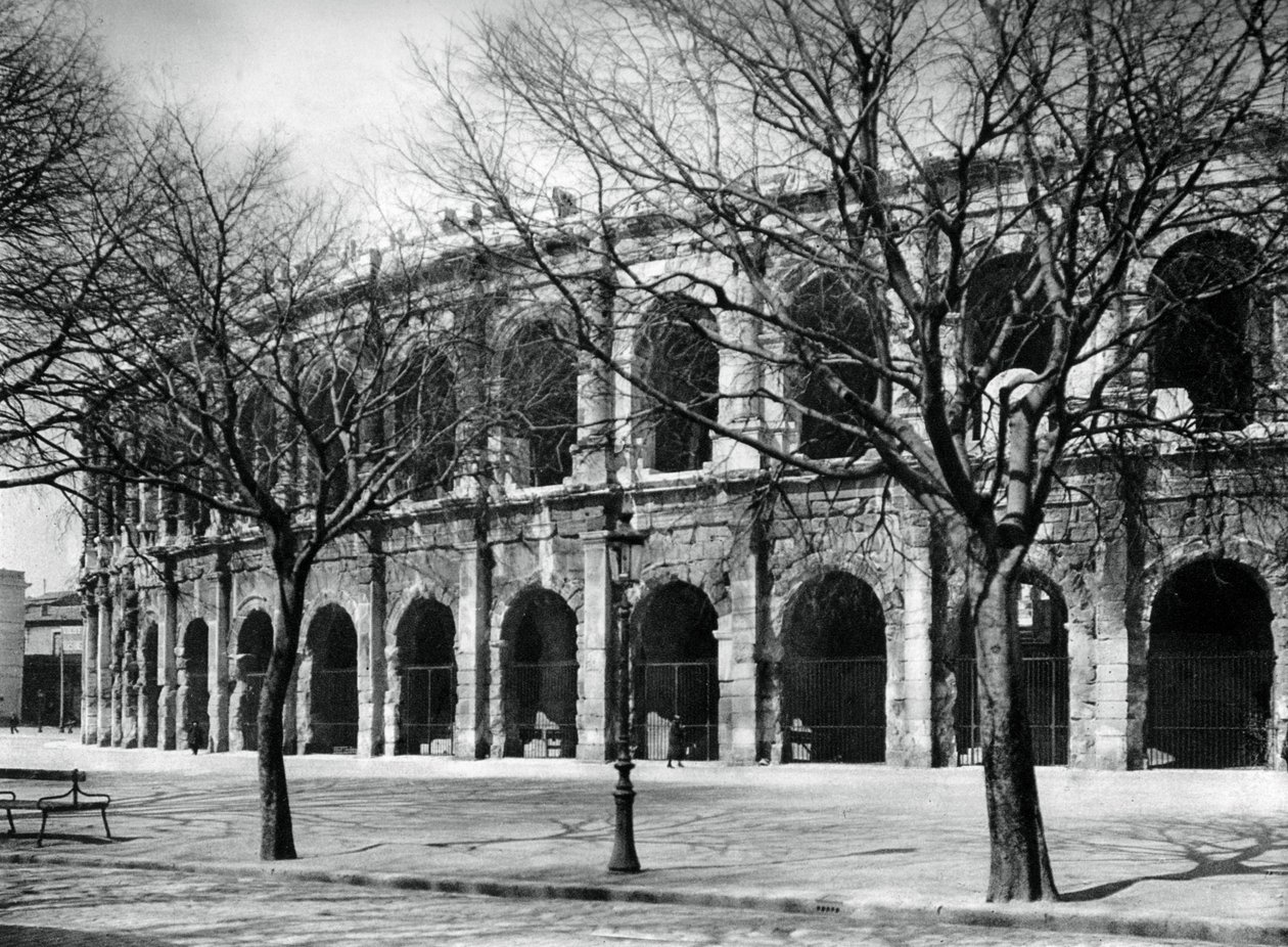Roma Arenası, Nimes, Provence, Fransa, 1937 by Martin Hurlimann