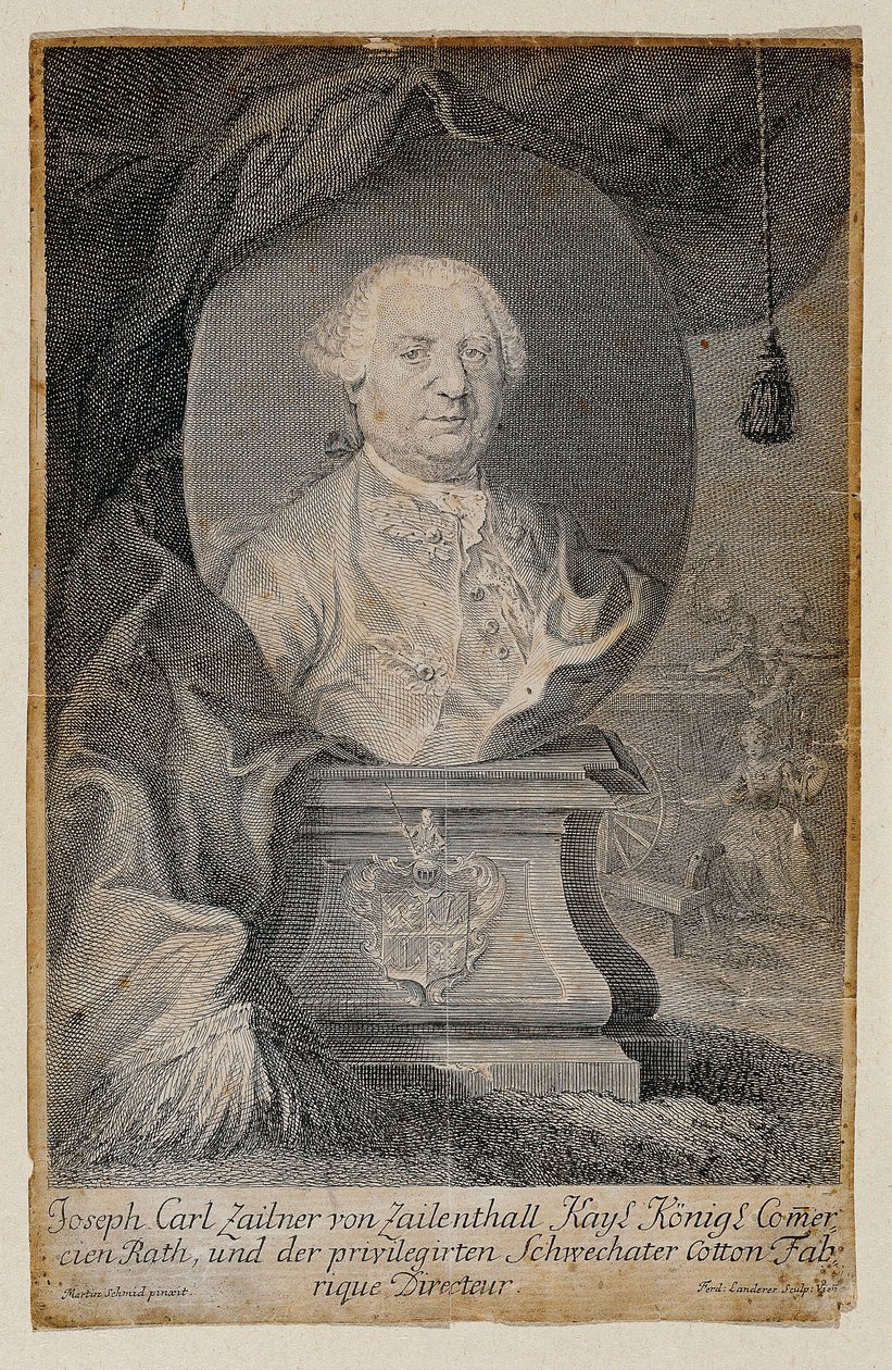 Joseph Carl Zaillner von Zaillenthal by Martin Johann Schmidt
