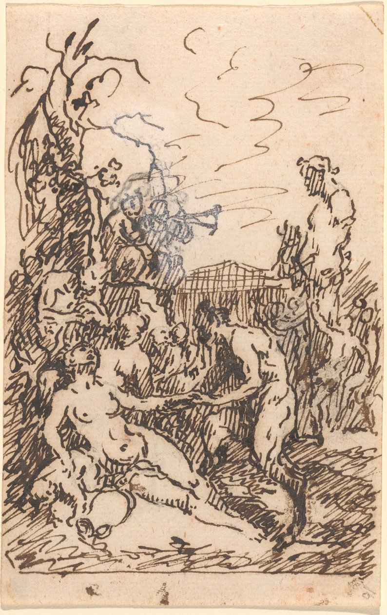 Satirler ve Periler by Martin Johann Schmidt