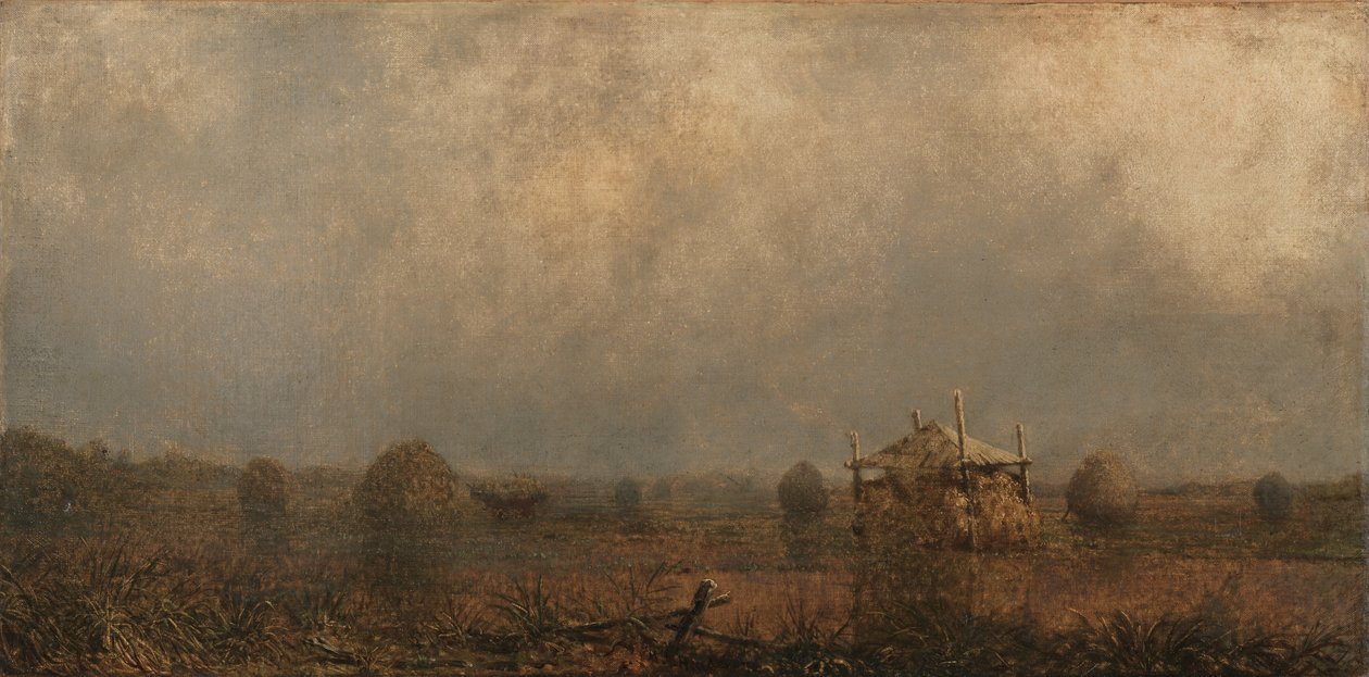 Bataklıklarda Yüksek Gelgit, 1872. by Martin Johnson Heade