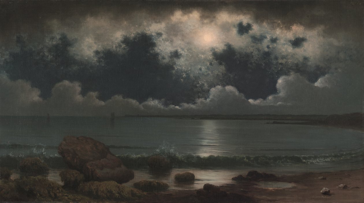 Point Judith, Rhode Island, 1867-1868. by Martin Johnson Heade