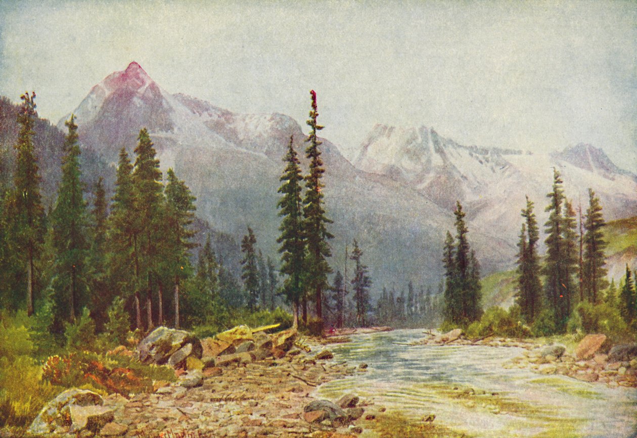 Rocky Dağları, 1916 by Thomas Mower Martin